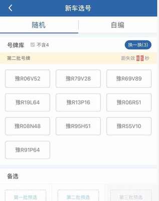 如何自编选车牌号(自编自选车牌号技巧)