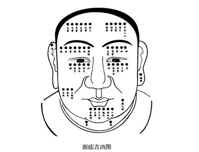 女人面相痣相大全图解正版(女人面痣相最准图)